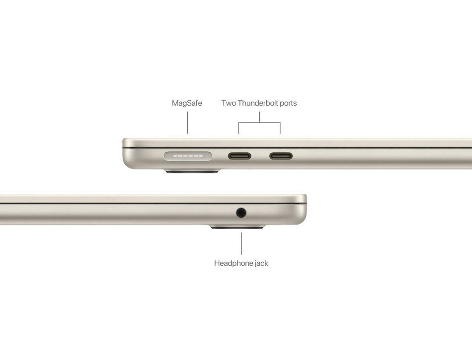 Apple MacBook Air 13" M3 16/256GB Starlight (Z1BA0017J)
