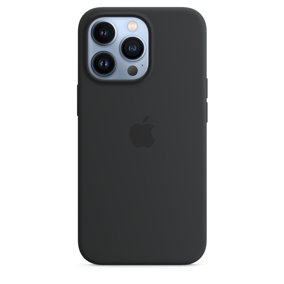 Чохол для iPhone 12/12 Pro Apple Silicone Case with MagSafe MHL73 ( Black ) UA
