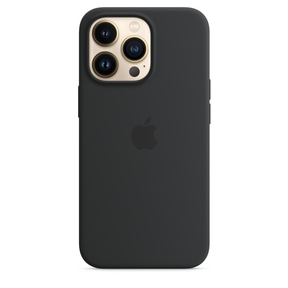 Чохол для iPhone 12/12 Pro Apple Silicone Case with MagSafe MHL73 ( Black ) UA