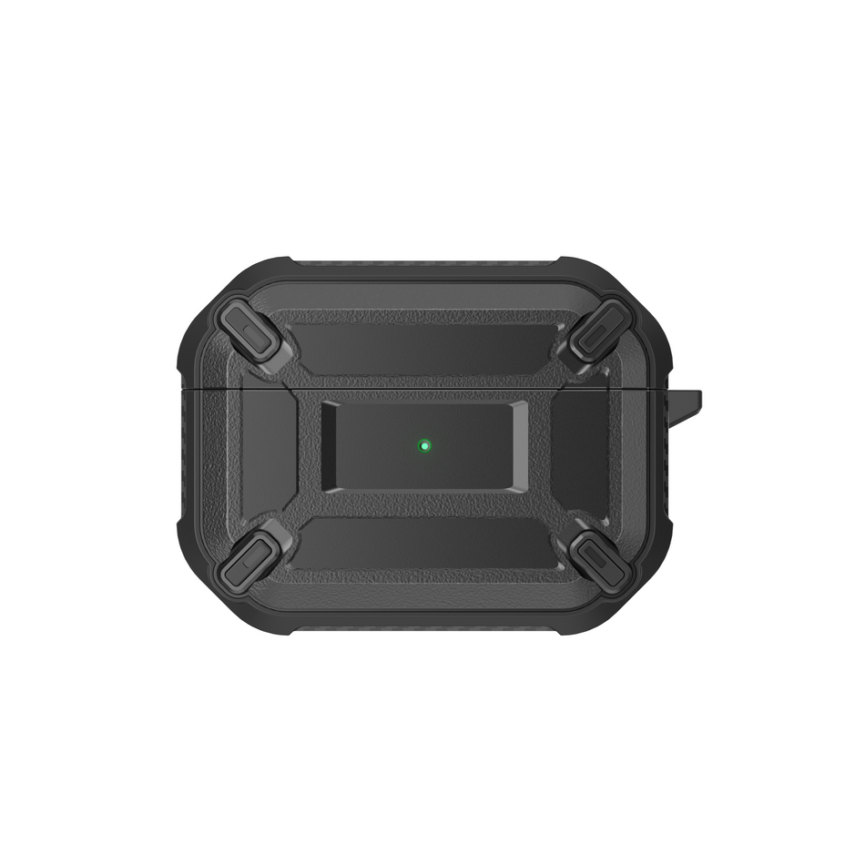 Чохол для AirPods Pro AmazingThing Anti-Bacterial Protection MIL Drop proof Case (Carbon Black) ATMILAPDPRBLK