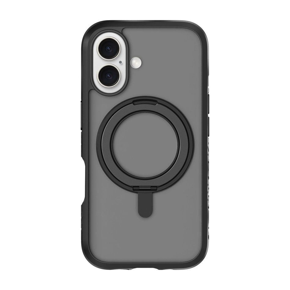 Чохол для iPhone 16 LAUT CRYSTAL MATTER з MagSafe, Чорний (L_IP24A_CM_BK)