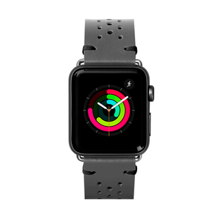 Ремінець для Watch 42/44/45/49 mm Laut Heritage (Slate Gray) LAUT_AWL_HE_GY