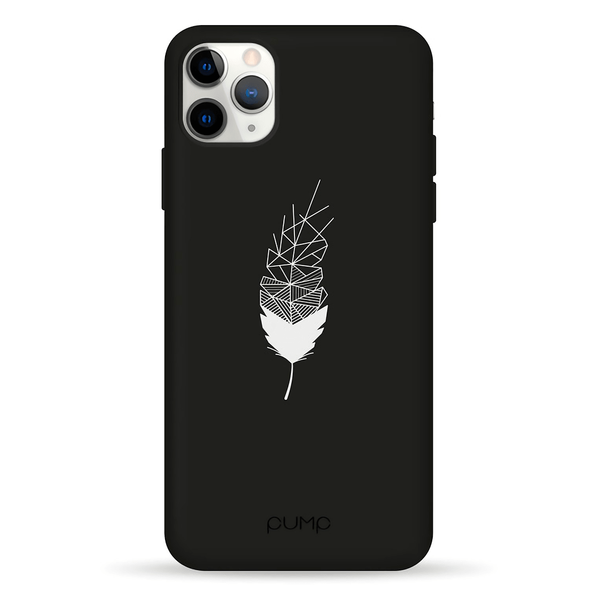 Чохол для iPhone 11 Pro Max PUMP Silicone Minimalistic Case ( Feather )