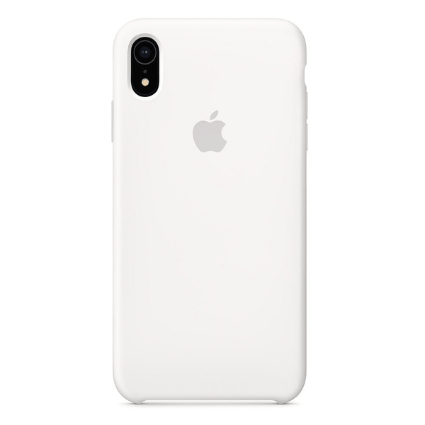 Чехол для iPhone Xr OEM Silicone Case ( White )