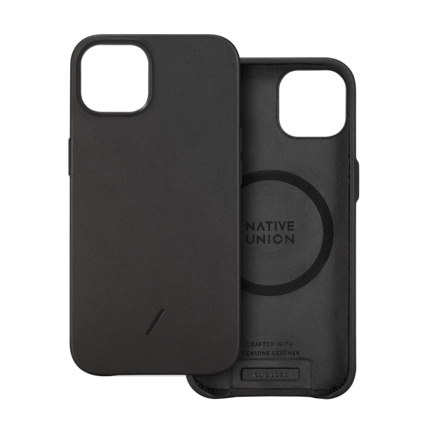 Чехол для iPhone 13 Native Union Clic Classic Magnetic Case Black (CCLAS-BLK-NP21M)