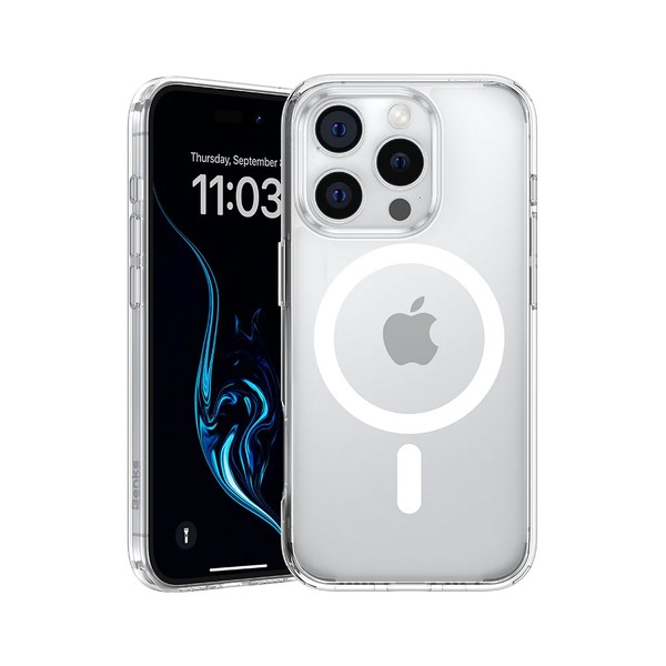 Чехол для iPhone 16 Pro Benks Lucent Pro Case with MagSafe Transparent (6948005905194)