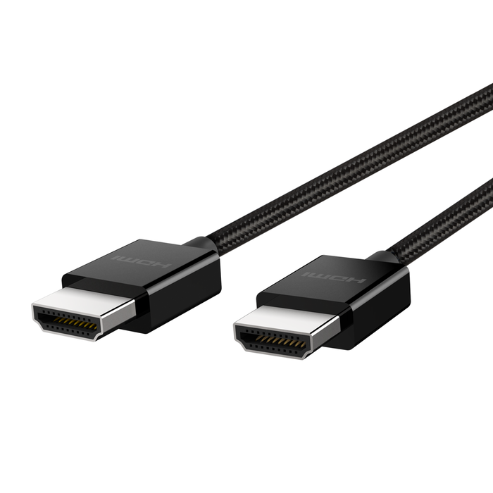 Кабель BELKIN HDMI 2.1 (AM/AM) 4K/120Hz and 8K/60Hz, 48Gbps Ultra High Speed, 2м, Black (AV10176BT2M)