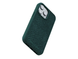 Чехол для iPhone 15 Pro Max Njord Salmon Leather MagSafe Case Dark Green (NA54SL02)