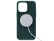 Чехол для iPhone 15 Pro Max Njord Salmon Leather MagSafe Case Dark Green (NA54SL02)