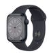 Apple Watch Series 8 45mm Midnight Aluminum Case S/M (MNUJ3)