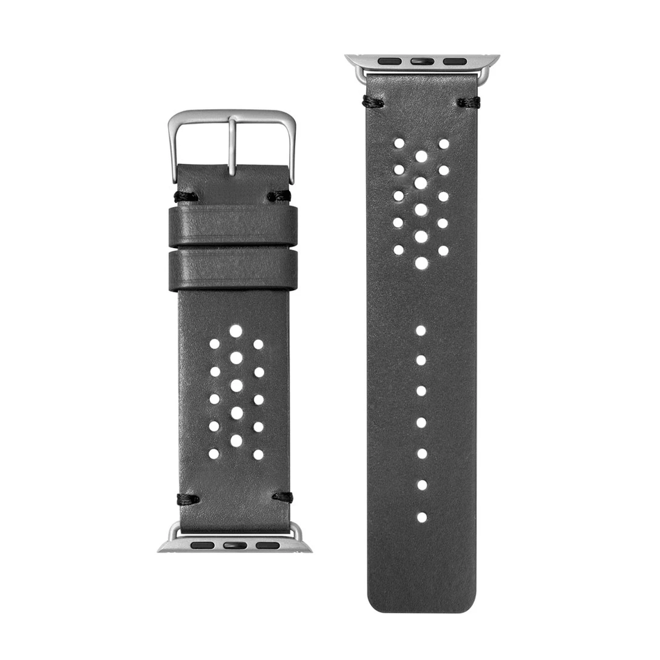 Ремешок для Watch 42/44/45/49 mm Laut Heritage (Slate Gray) LAUT_AWL_HE_GY