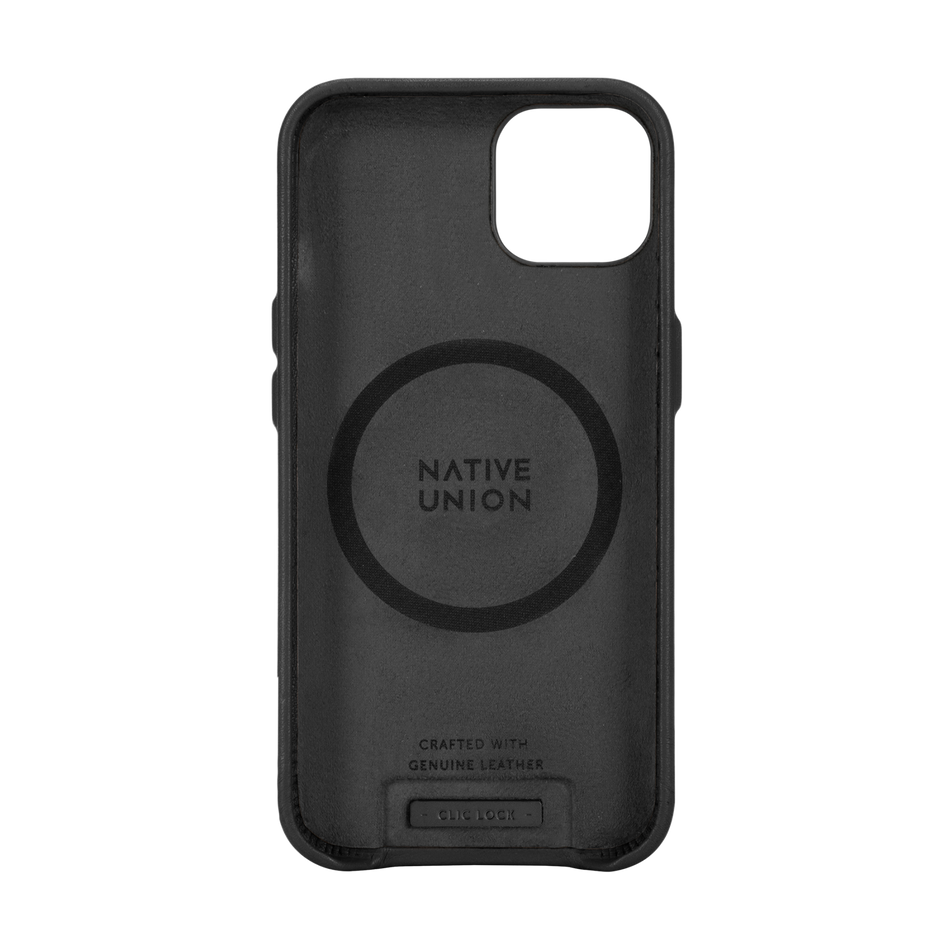 Чохол для iPhone 13 Native Union Clic Classic Magnetic Case Black (CCLAS-BLK-NP21M)