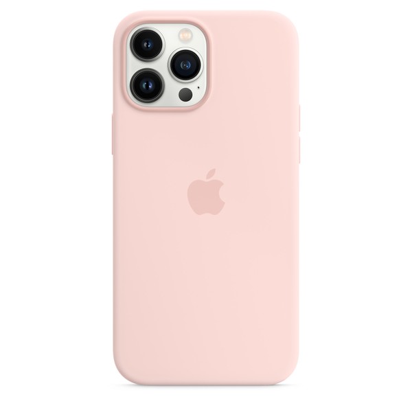 Чехол для iPhone 13 Pro OEM+ Silicone Case with Magsafe ( Chalk Pink )