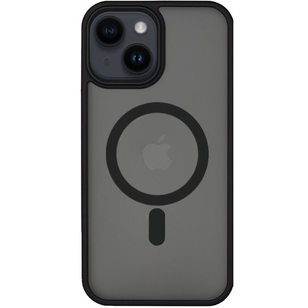 Чохол для iPhone 14 Plus Metal Buttons with MagSafe ( Black )