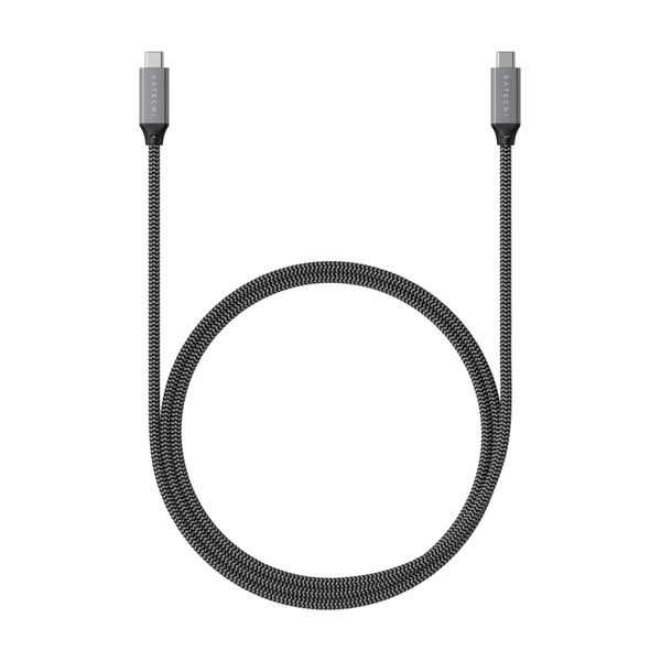 Кабель Satechi USB4 C to C Cable 100W  Space Gray (001643)