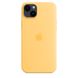 Чохол для iPhone 14 Plus Apple Silicone Case with MagSafe - Sunglow (MPTD3) UA