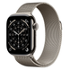 Apple Watch Series 11 GPS + Cellular 42mm Natural Tit. Case w. Natural Milanese Loop (MF8P4)