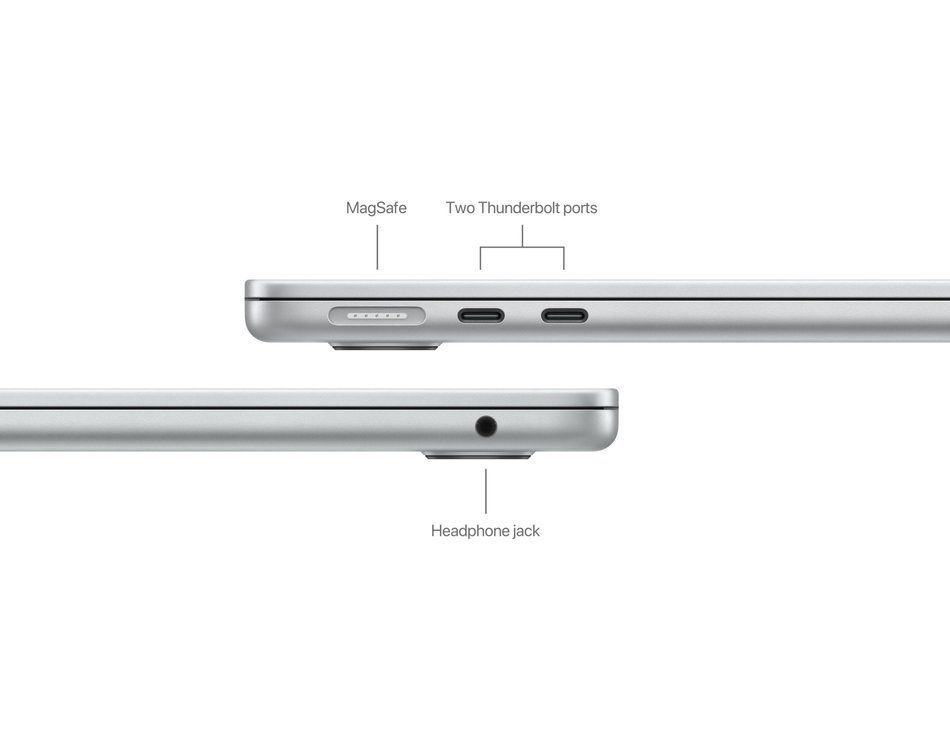 Apple MacBook Air 13" M3 16/256GB Silver (Z1B80015Z)