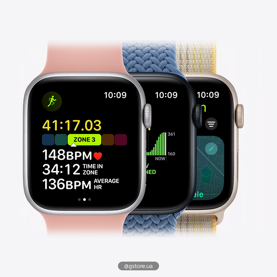 Apple Watch SE 2 GPS + LTE 40mm Midnight Aluminum Case with Midnight Sport Band (MNPL3)