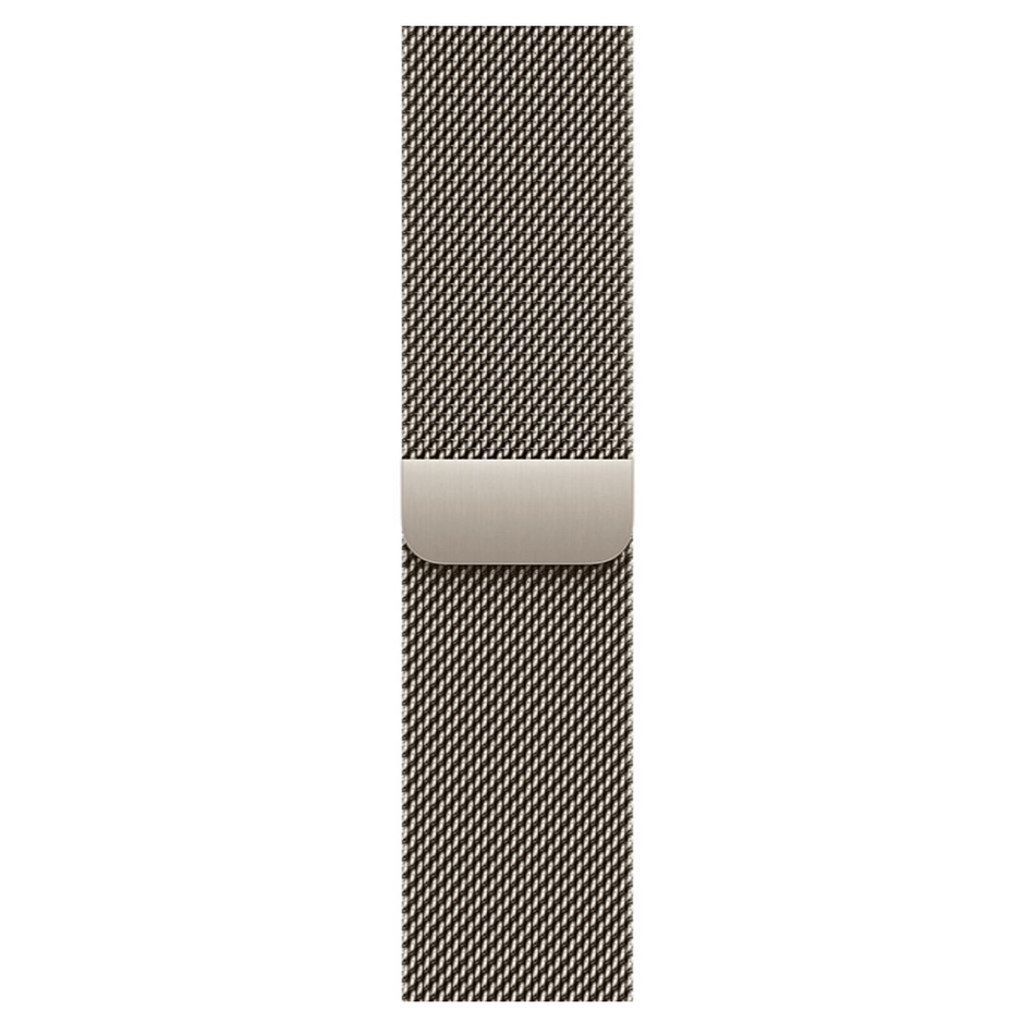 Apple Watch Series 11 GPS + Cellular 42mm Natural Tit. Case w. Natural Milanese Loop (MF8P4)