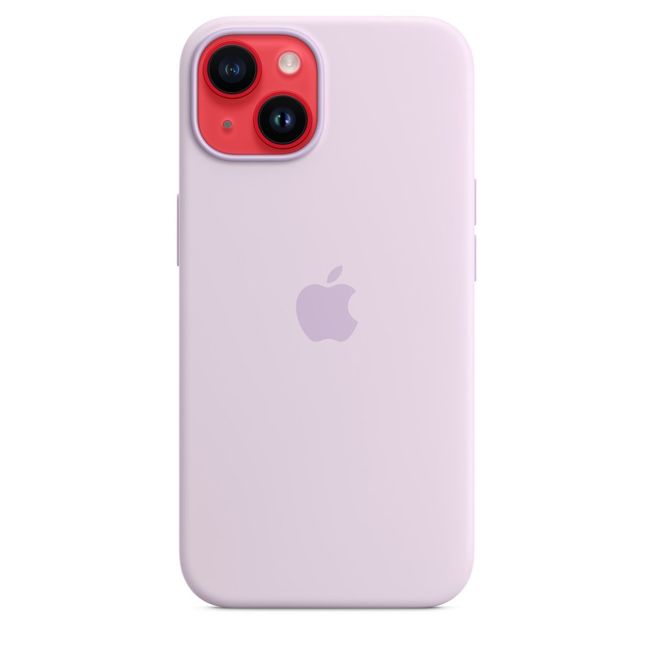 Чохол для iPhone 14 OEM+ Silicone Case wih MagSafe (Lilac)