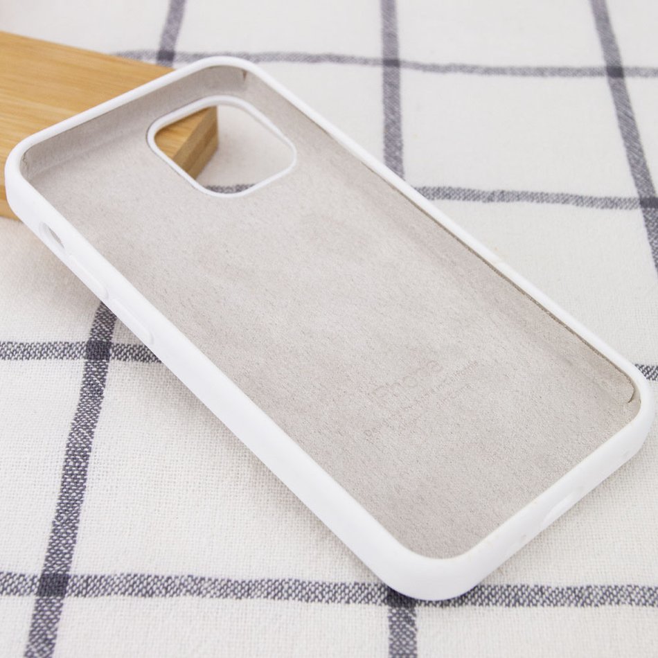 Чехол для iPhone 14 Pro OEM- Silicone Case (White)