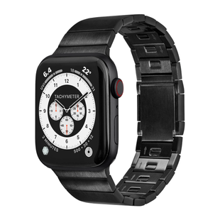Ремешок для Watch 42/44/45/49 mm LAUT LINKS 2.0, Чорний (L_AWL_L2_BK)