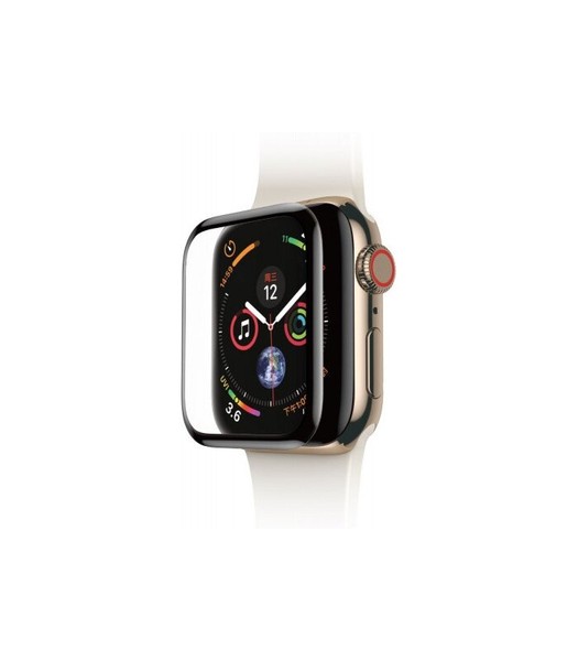 Захисне скло для Apple Watch 40mm Baseus 0.23mm Curved-Screen Tempered Glass ( Black ) SGAPWA4-A01