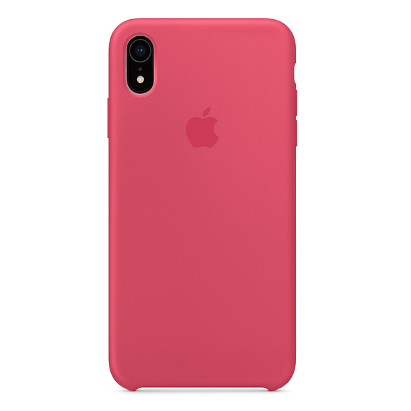 Чехол для iPhone Xr OEM Silicone Case ( Hibiscus )