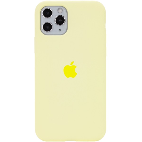 Чехол для iPhone 11 Pro Max OEM Silicone Case ( Mellow Yellow )