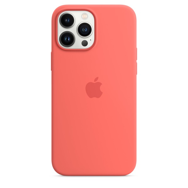 Чехол для iPhone 13 Pro OEM+ Silicone Case with Magsafe ( Pink Pomelo )