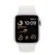 Apple Watch SE 2 GPS + LTE 40mm Silver Aluminum Case with White Sport Band (MNPP3)