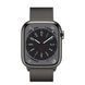 Б/У Apple Watch Series 8 GPS + Cellular 41mm Graphite Stainless Steel Case w. Milanese Loop