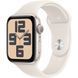 Apple Watch SE 2 GPS 44mm Starlight Aluminium Case w. Starlight Sport Band - S/M (MXEU3)