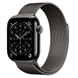 Apple Watch Series 11 GPS + Cellular 42mm Slate Tit. Case w. Slate Milanese Loop (MGJ14)