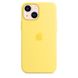 Чохол для iPhone 13 mini OEM+ Silicone Case with MagSafe ( Lemon Zest )