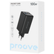 МЗП Proove Pocket GaN 100W (2 Type-C+USB) (Black) WCPG10012201