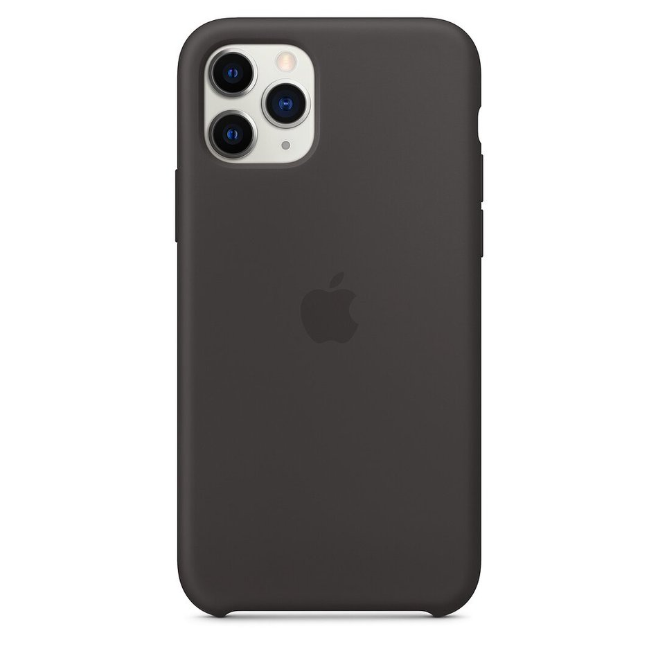 Чехол для iPhone 11 Pro OEM Silicone Case ( Black )