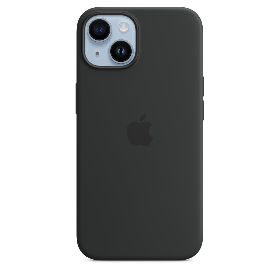 Чехол для iPhone 14 OEM+ Silicone Case wih MagSafe (Midnight)