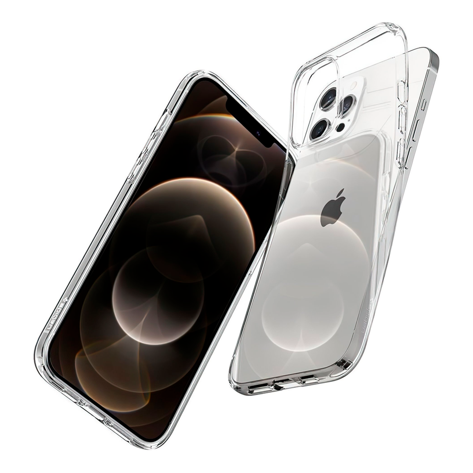 Чехол для iPhone 12 / 12 Pro Spigen Liquid Crystal ( Crystal Clear ) ACS01697