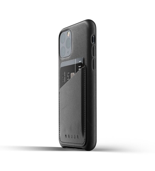 Чохол для iPhone 11 Pro MUJJO Full Leather Wallet ( Black ) MUJJO-CL-002-BK