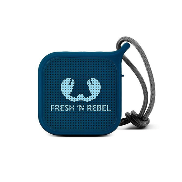 Fresh 'N Rebel Rockbox Pebble Small Bluetooth Speaker  Blue (i00028)