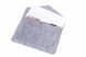 Серый чехол-конверт Gmakin для Macbook Air 13,3 и Pro 13,3 (GM07)