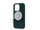 Чохол для iPhone 15 Pro Njord Salmon Leather MagSafe Case Dark Green (NA53SL02)