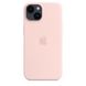Чохол для iPhone 14 Apple Silicone Case with MagSafe - Chalk Pink (MPRX3) UA