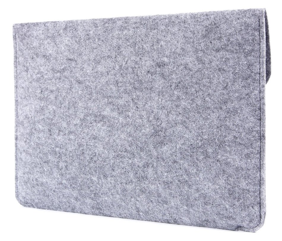 Сірий чохол-конверт Gmakin для Macbook Air 13,3 и Pro 13,3 (GM07)