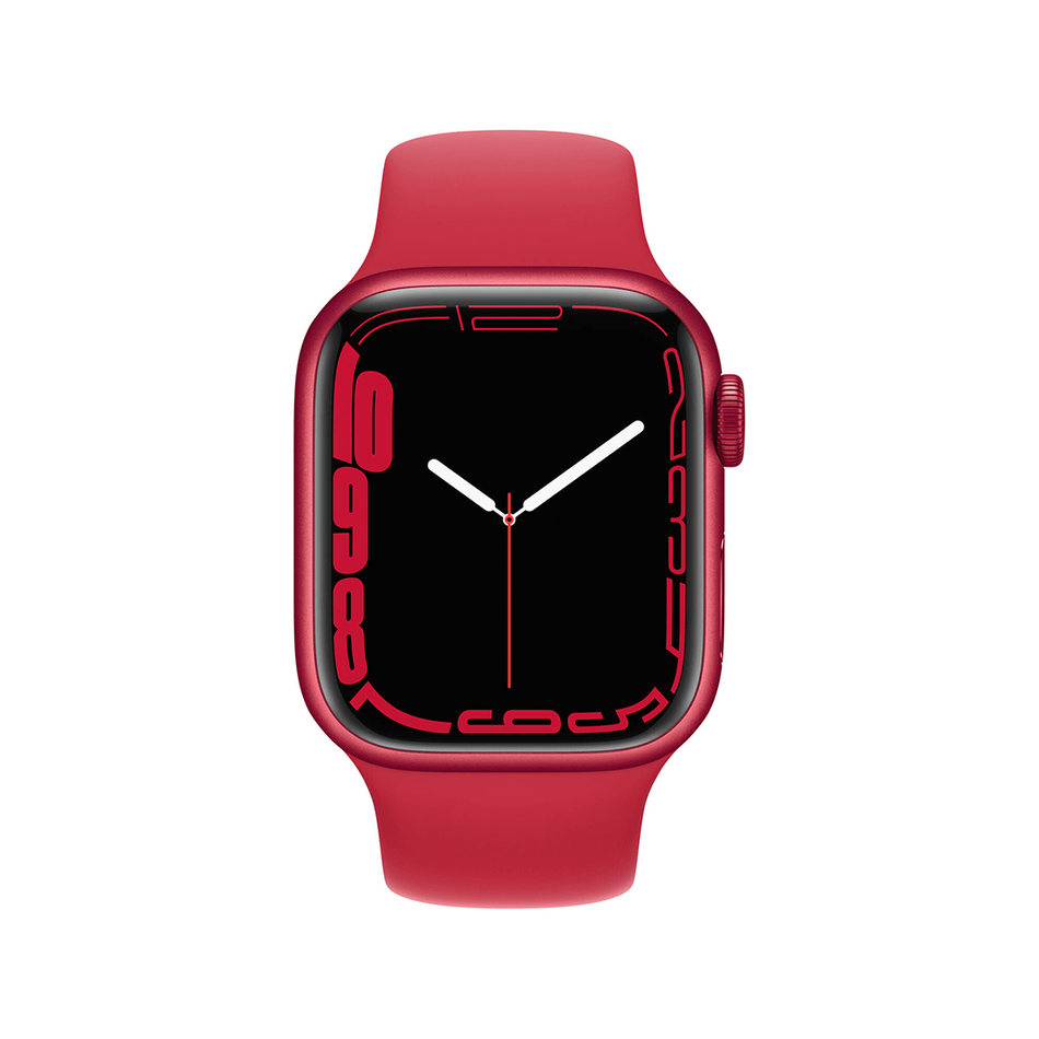 Apple Watch Series 7 45mm GPS + LTE PRODUCT(RED) Aluminum Case with Red Sport Band (MKM83)