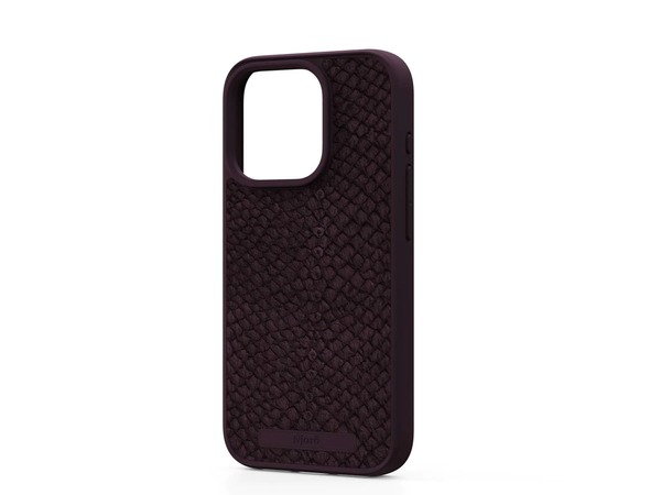 Чохол для iPhone 15 Pro Njord Salmon Leather MagSafe Case Rust (NA53SL03)