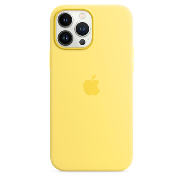 Чохол для iPhone 13 Pro OEM+ Silicone Case with Magsafe ( Lemon Zest )