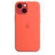Чехол для iPhone 13 mini OEM+ Silicone Case with MagSafe ( Nectarine )